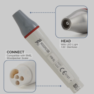 Pieza de mano Woodpecker HW-5L para ultrasonido dental (led)